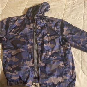 Polo Blue Camo Jacket